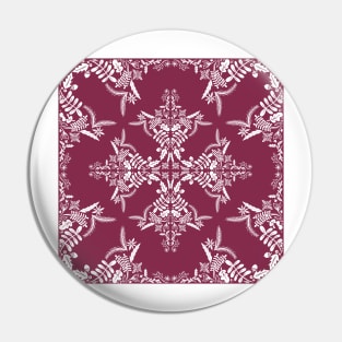 Snowflake Pattern Pin