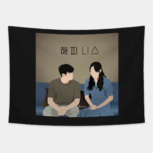 Happiness Drama Tapestry