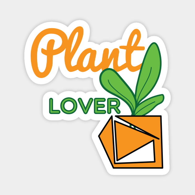 Plant Lover Magnet by DalalsDesigns