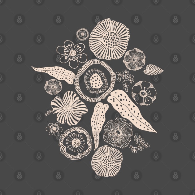 Floral Sunshine Shell by Limezinnias Design