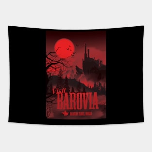 Visit Barovia (Travel Bureau red version) Tapestry