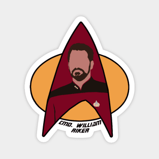 Commander Riker Magnet