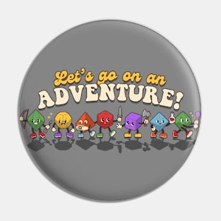 Let's go on an adventure! Pin