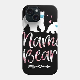 T-shirt for women, MAMA bear shirt, floral mama bear shirt, momma bear shirt, boho mama bear t-shirt, mama bear tee, mothers day Phone Case