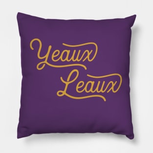 Yeaux Leaux Pillow