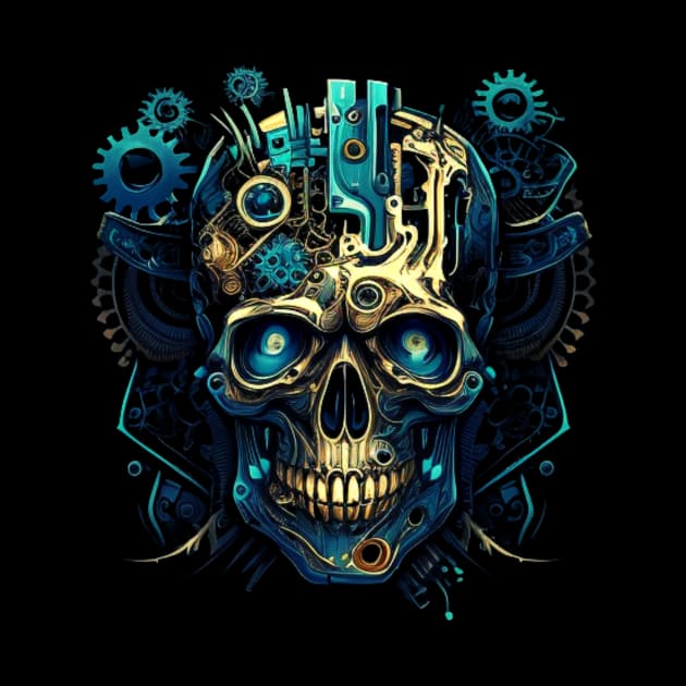 Skull machine by Crazy skull