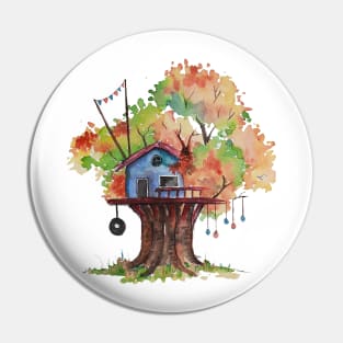 Tree House Pin