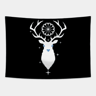 Winter Stag Tapestry