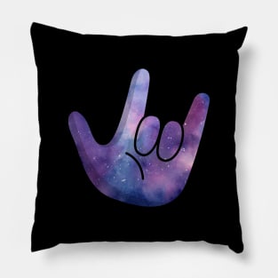 The Deaf Sign Language To Understand - This Means Love Sign Pillow