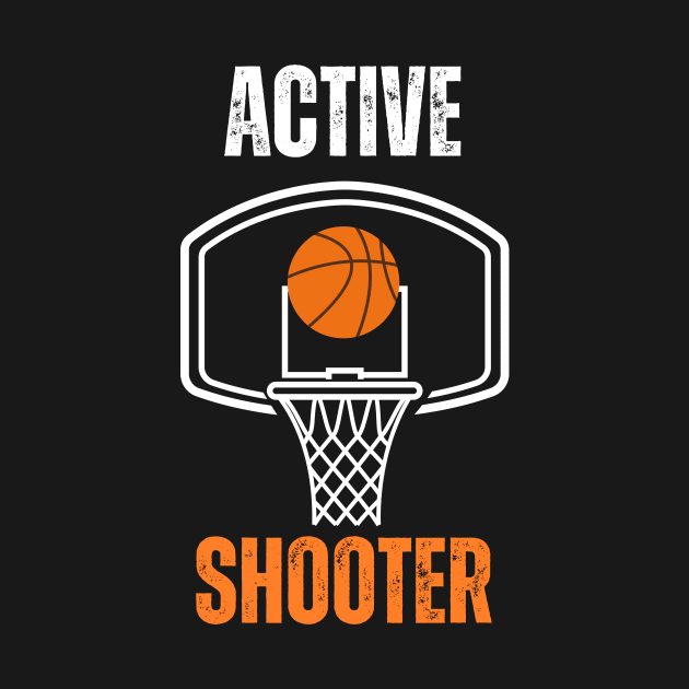 Active shooter basketball by HyzoArt