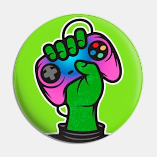 Gamers Unite Pin