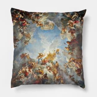 The Apotheosis of Hercules Versailles Palace Ceiling Mural Pillow