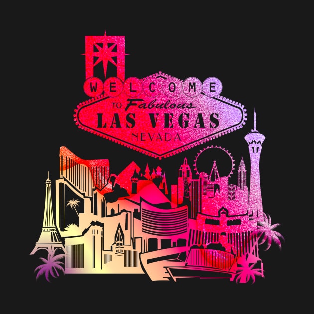 Las Vegas city by Elenia Design