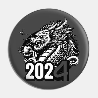 just 2024 dragon Pin