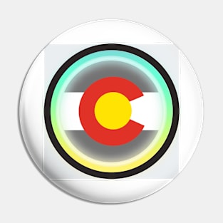 Colorado Bubble Pin