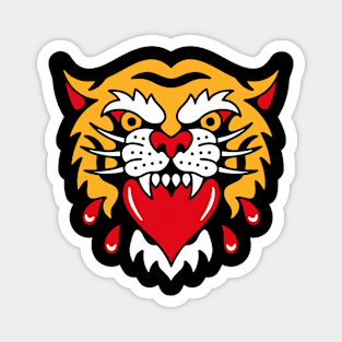 Tiger heart Magnet