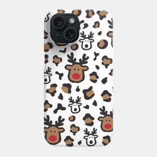 Cute reindeer patter for Christmas; Christmas mug; Xmas; christmas phone cover; cute; reindeers; adorable; gift for mom; christmas; gift for her; gift for wife; Phone Case