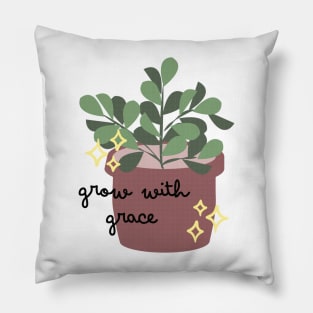 Grow with Grace Pillow