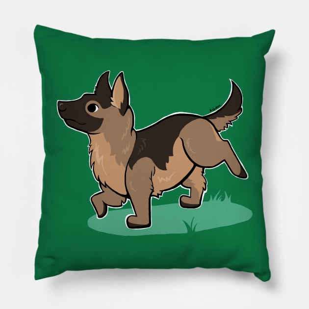 German Shepherd Pillow by Ashdoun