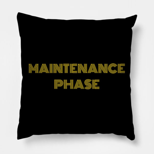 maintenance phase Pillow by soft and timeless