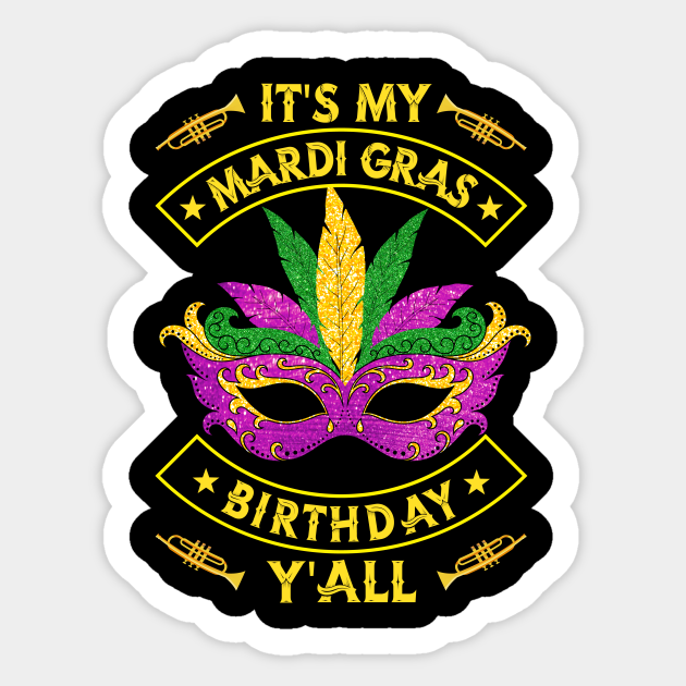 happy birthday mardi gras colors