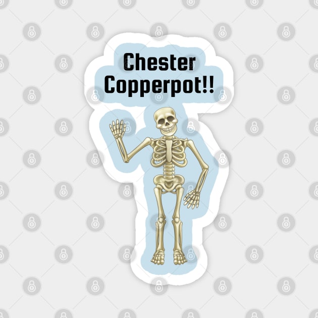 Goonies/Chester Copperpot Magnet by Said with wit
