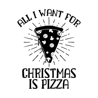 Christmas Pizza party T-Shirt