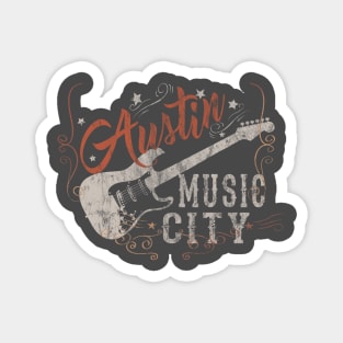 Austin Music city Magnet