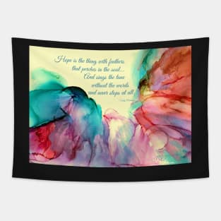 Little Bird Quote Tapestry