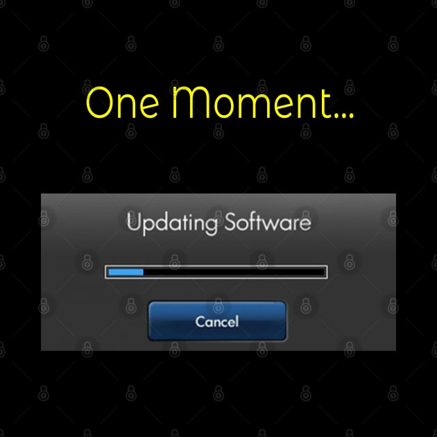 One Moment Updating software by Whites Designs