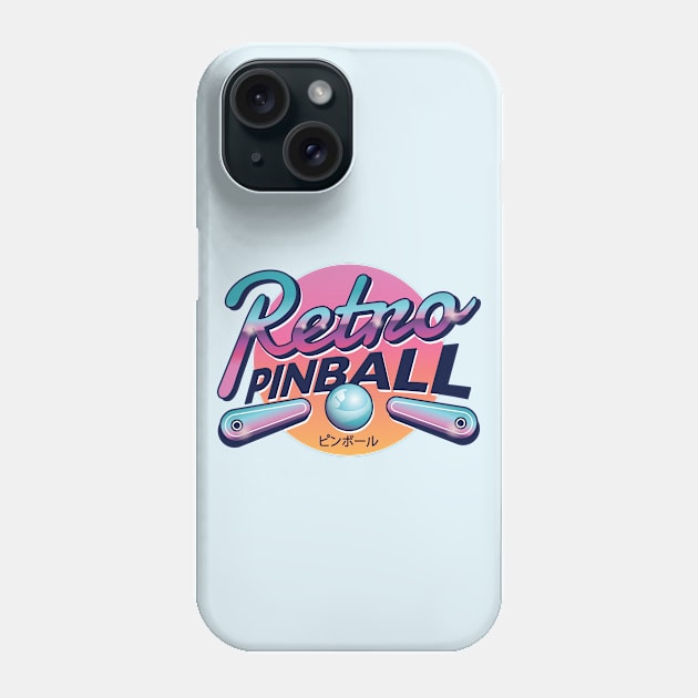 Retro Pinball Phone Case by SLAG_Creative