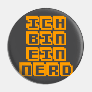 Ich Bin Ein Nerd - The IT Crowd Quotes Pin