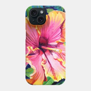 Tropical Bliss Hibiscus Phone Case