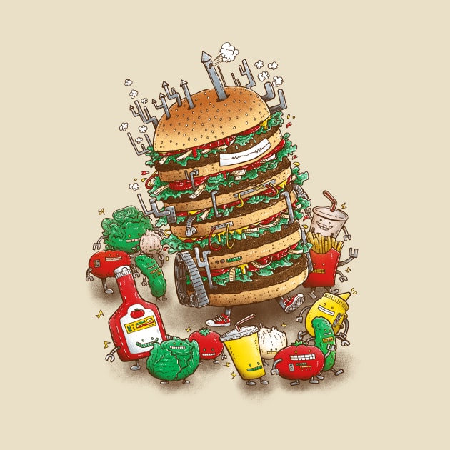 The UberBurgerBot by nickv47