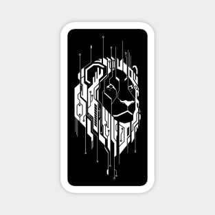 Lion steam logo Magnet