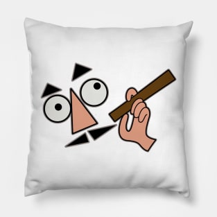 You Bet Your Life Groucho Icon Pillow