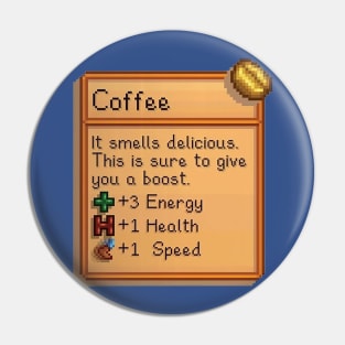 Stardew Coffee Pin