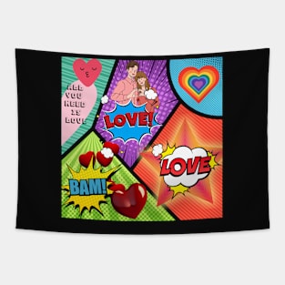 all you need is love Tapestry