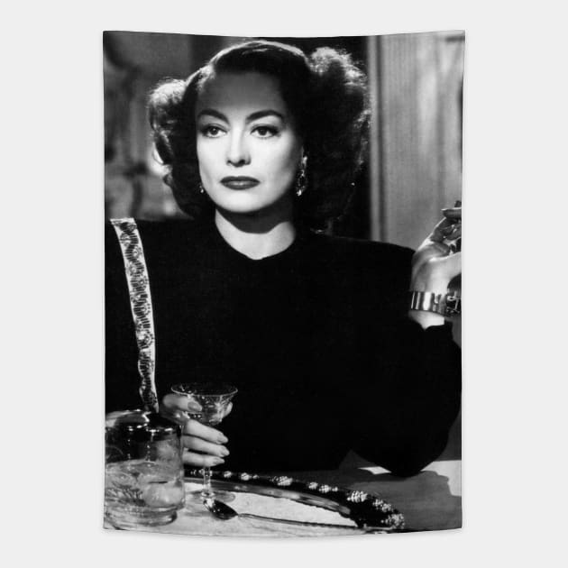 Joan Crawford Tapestry by Scum & Villainy