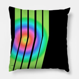 Tie Dye Vector Abstract Pattern Pillow