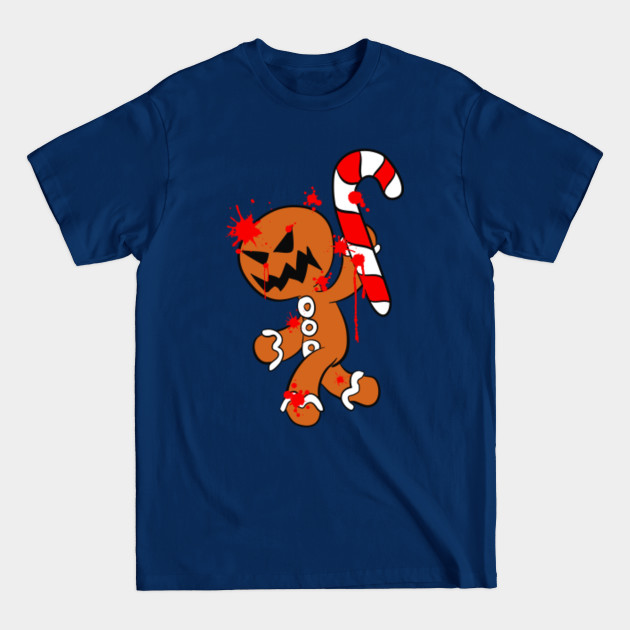 Discover Christmas Horror | Scary Gingerbread Man | I Hate - Hate Christmas - T-Shirt