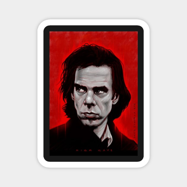 Nick Cave Magnet by arivasrobbins