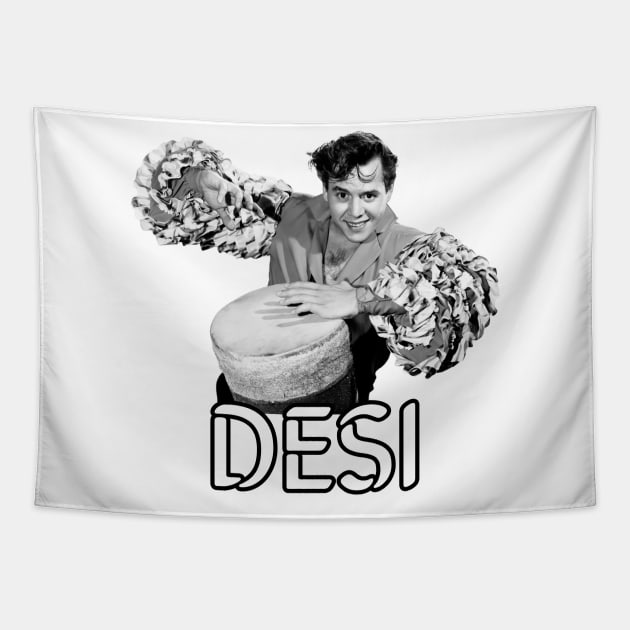 Desi Arnaz Tapestry by CoolMomBiz