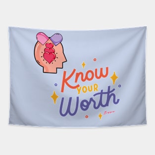 Know Your Worth Tapestry