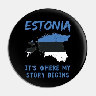 Estonian Pin