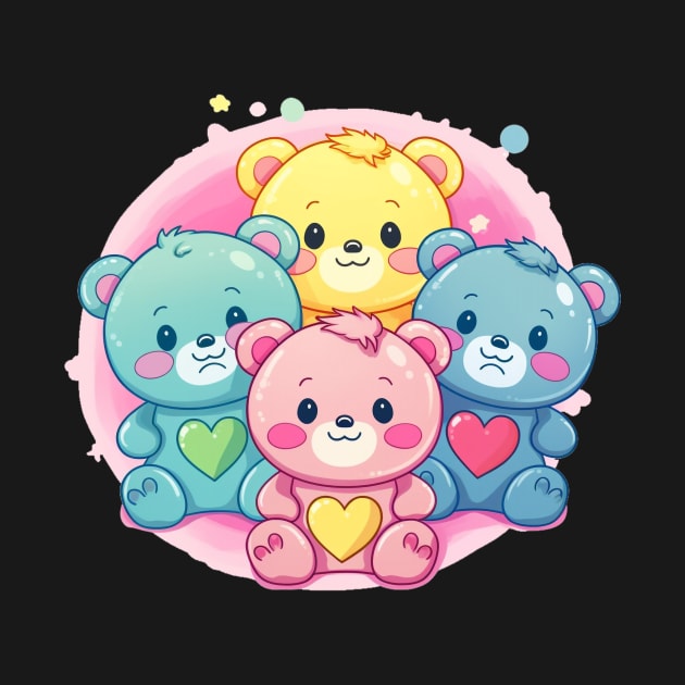 Kawaii Baby Care Bears by Yamabushi's Kawaii Store