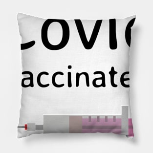 Covid Vaccinated Pillow