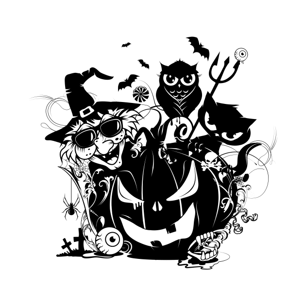 Creepy Halloween journeymen by Kisho