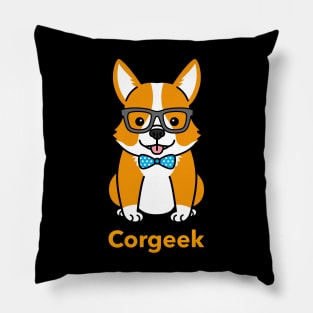 Cute Doggie - Corgi Corgeek Pillow