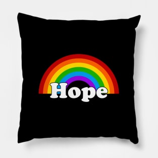 Rainbow of Hope Pillow